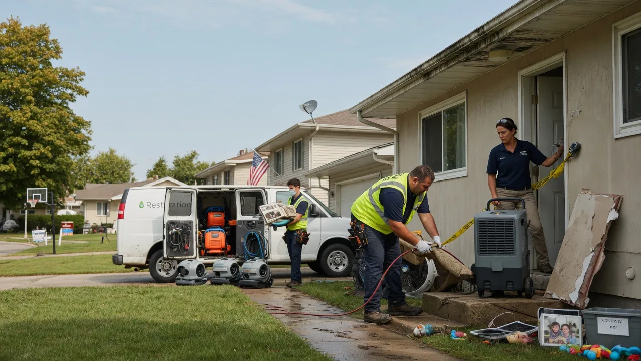 Water Damage Restoration in Maple Heights, OH near me